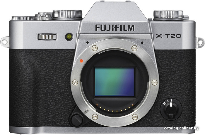 

Беззеркальный фотоаппарат Fujifilm X-T20 Body (серебристый)