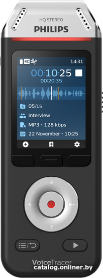 

Диктофон Philips VoiceTracer DVT2810