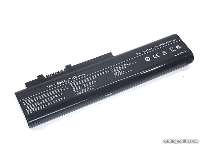 

Аккумуляторы для ноутбуков RageX Asus N50, 11.1В, 4400мАч, черный