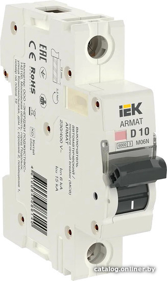 

Выключатель автоматический IEK AR-M06N-1-D010