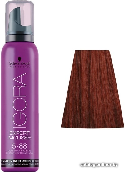 

Оттеночный бальзам Schwarzkopf Professional Igora Expert Mousse Semi-Permanent Color 5-88 100мл