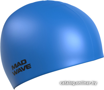 

Шапочка для плавания Mad Wave Light Big (синий)