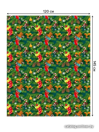 

Скатерть JoyArty Рождественские подарки для детей tcox_37111_120x145