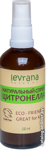 

Спрей от насекомых Levrana Цитронелла 100 мл