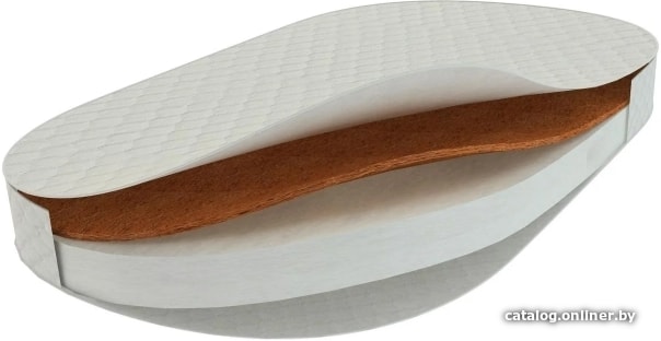 

Матрас DreamTex Овальный 73x125 (холкон, кокос)