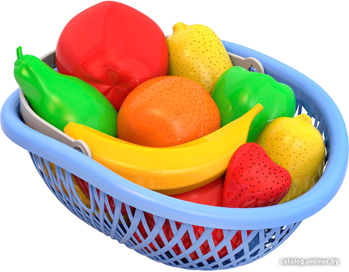 

Набор игрушечных продуктов Нордпласт Фрукты 438
