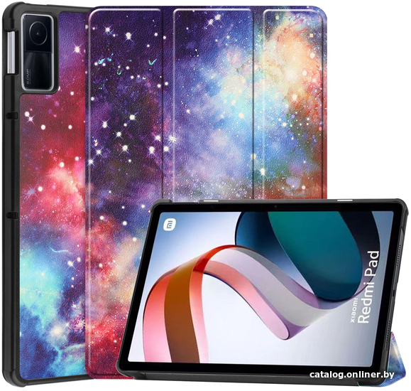 

Чехол для планшета JFK Smart Case для Xiaomi Redmi Pad 10.6 (галактика)