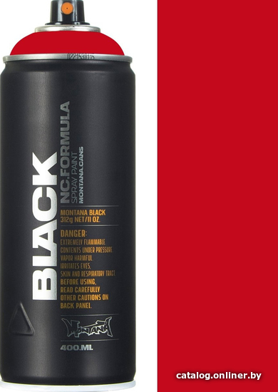 

Краска Montana Black BLK3020 263712 0.4 л (fire rose)