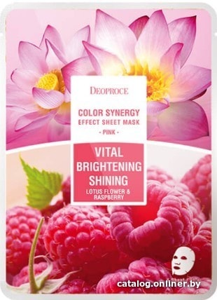 

Deoproce Тканевая маска Color Synergy Effect Sheet Mask Pink 20 г