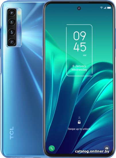 

Смартфон TCL 20L T774H 4GB/128GB (лунный синий)
