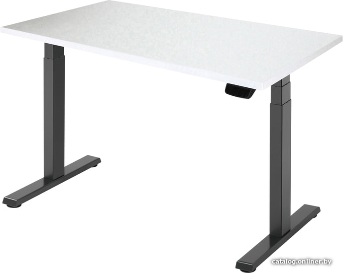

Стол для работы стоя ErgoSmart Ergo Desk Pro 1360x800x36 мм (альпийский белый/черный)