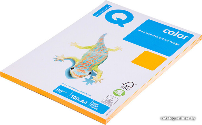 

Офисная бумага IQ Color NEOGN A4 (зеленый неон, 80 г/м2, 100 л)