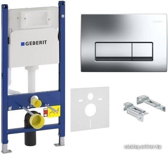 

Инсталляция для унитаза Geberit Duofix [458.126.00.1] + клавиша Delta51 [115.105.21.1]