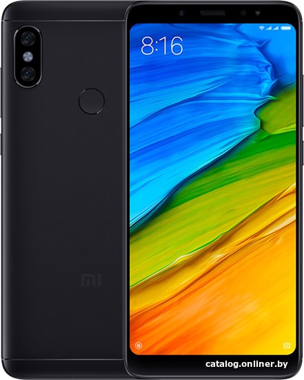 

Смартфон Xiaomi Redmi Note 5 4GB/64GB M1803E7SG международная версия (черный)