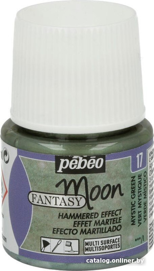 

Краска для стекла и керамики PEBEO Fantasy Moon 167017 (45 мл, зеленый мистический)