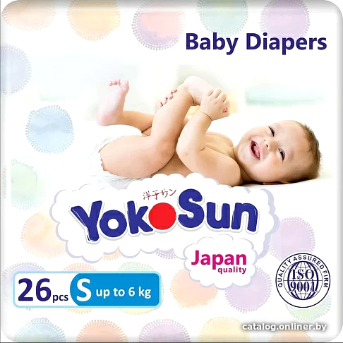 

Подгузники YokoSun S 6 кг (26 шт)