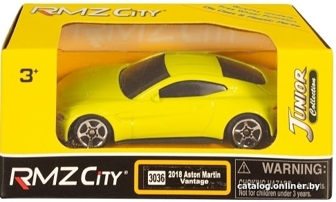 

Легковой автомобиль Rmz City Aston Martin Vantage 344036S (желтый)