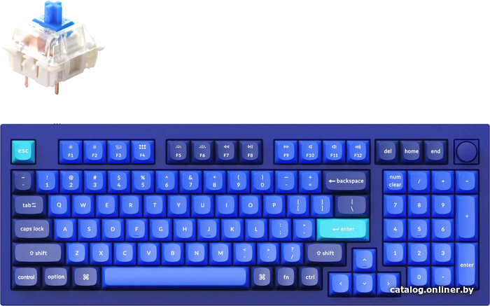 

Клавиатура Keychron Q5 RGB Q5-O2-RU (Gateron G Pro Blue)