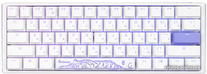 

Клавиатура Ducky One 3 Mini RGB White (Cherry MX Red)