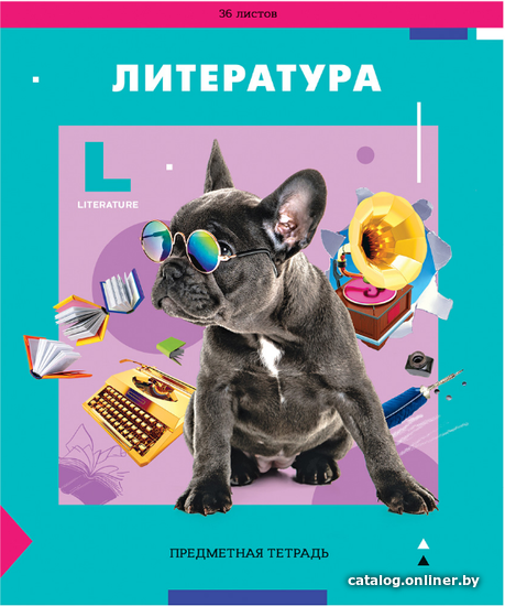 

Тетрадь предметная ArtSpace Пять в квадрате. Литература Тп36л_47969 (36 л)