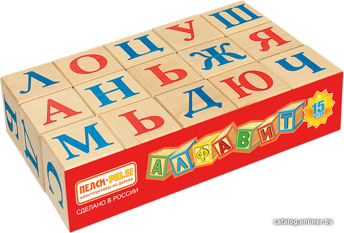 

Кубики Пелси Алфавит И669