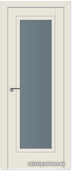 

Межкомнатная дверь ProfilDoors 2.86U 90x200 (магнолия сатинат/стекло графит)