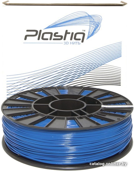 

Пластик PlastiQ PLA 1.75 мм 900 г (синий)