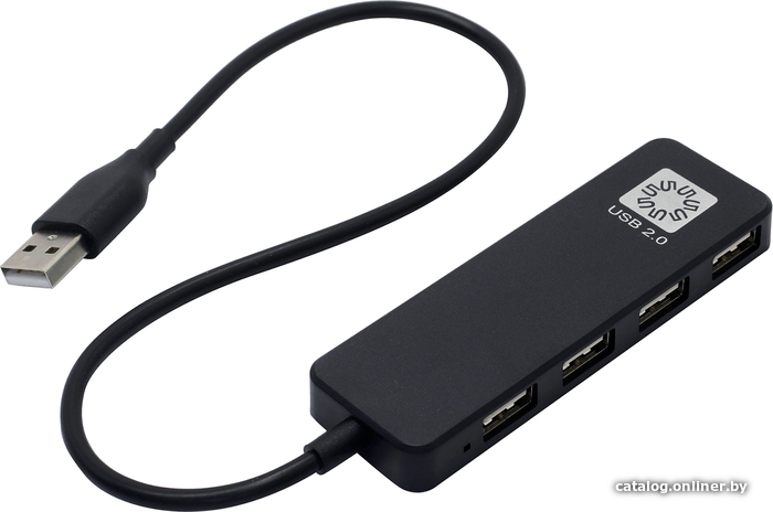 

USB-хаб 5bites HB24-209BK