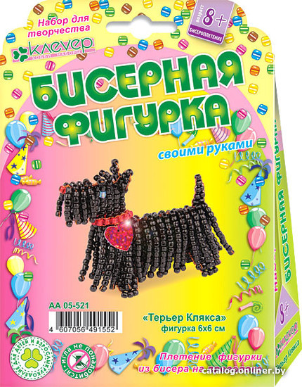 

Набор для создания поделок/игрушек Клеvер Терьер Клякса АА 05-521