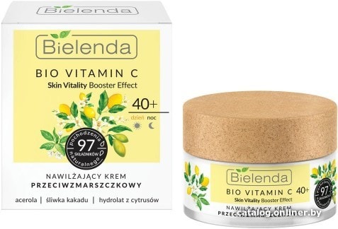 

Bielenda Крем для лица Bio Vitamin C увлажняющий 40+ день/ночь 50 мл