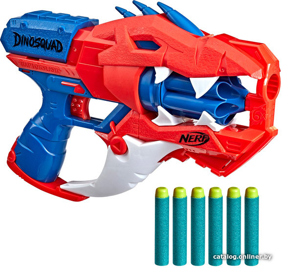 

Бластер игрушечный Hasbro Nerf Дино Сквад Раптор Слэш F2475EU4