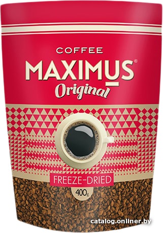 

Кофе Maximus Original растворимый 400 г