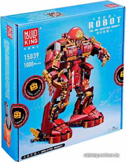 

Конструктор Mould King Robot 15039 Халкбастер