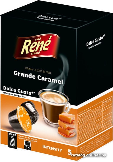 

Кофе в капсулах Rene Dolce Gusto Grande Caramel 16 шт