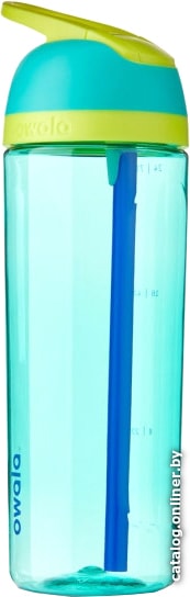 

Бутылка для воды Owala Flip Tritan Neon Basil OW-TRFL-NB25 (морской зеленый)