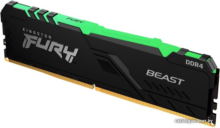 

Оперативная память Kingston FURY Beast RGB 32GB DDR4 PC4-21300 KF426C16BBA/32