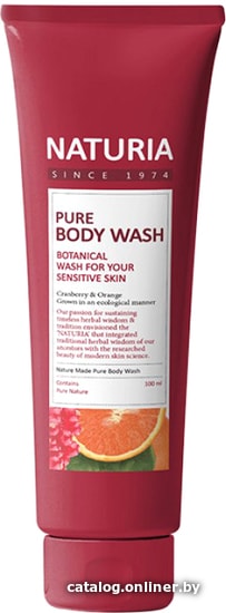 

Evas Гель для душа Naturia Pure Body Wash Cranberry & Orange 100 мл