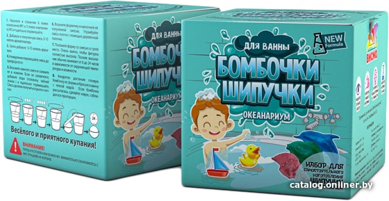 

Набор для опытов Висма Бомбочки-Шипучки. Океанариум 731