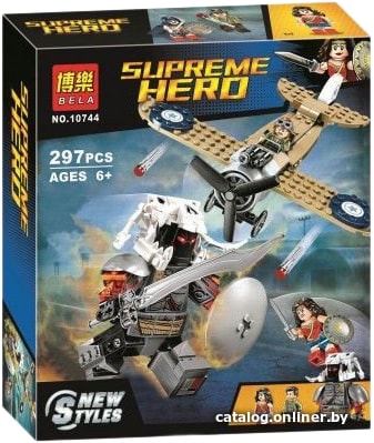 

Конструктор Bela Supreme Hero 10744 Битва Чудо-женщины