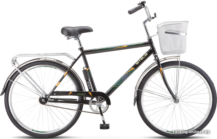 

Велосипед Stels Navigator 200 Gent 26 Z010 2022 (черный)