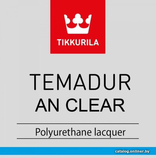 

Лаки, пропитки, антисептики Tikkurila Temadur AN Clear 4.5 л