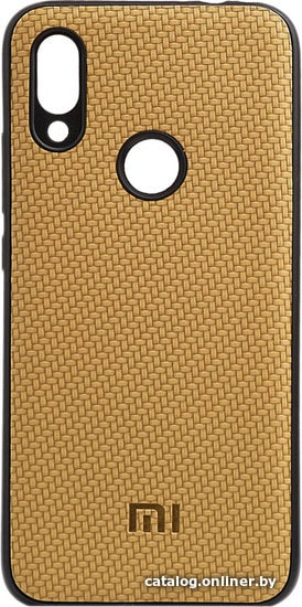 

Чехол для телефона EXPERTS Knit Tpu для Xiaomi Redmi 7 (золотой)