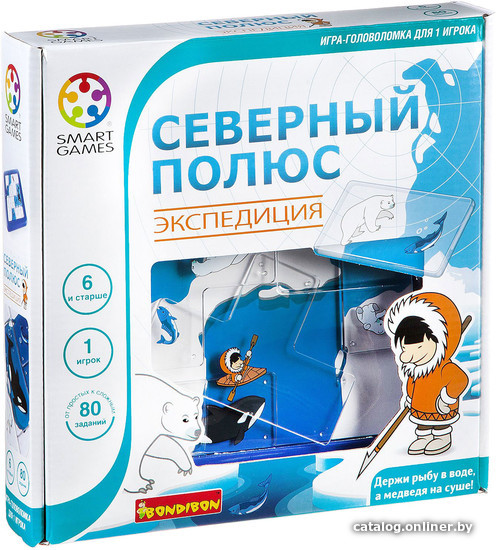 

Настольная игра Bondibon Северный полюс. Экспедиция