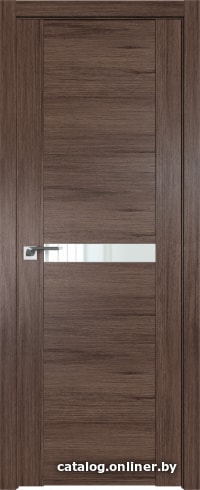 

Межкомнатная дверь ProfilDoors 2.01XN 40x200 (салинас темный, стекло Lacobel Белый лак)