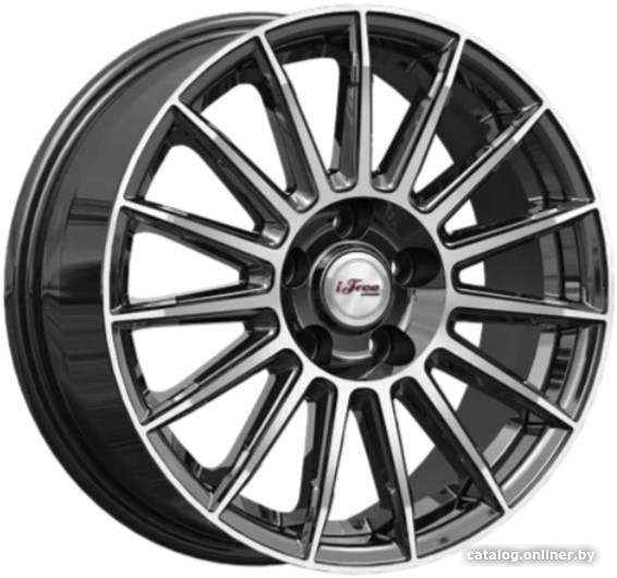 

Литые диски iFree Азур (КС1052) 16x6.5" 5x112мм DIA 57.1мм ET 46мм Блэк Джек