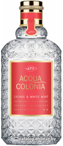 

Одеколон N4711 Acqua Colonia Exhilarating - Lychee & Mint EdC (50 мл)