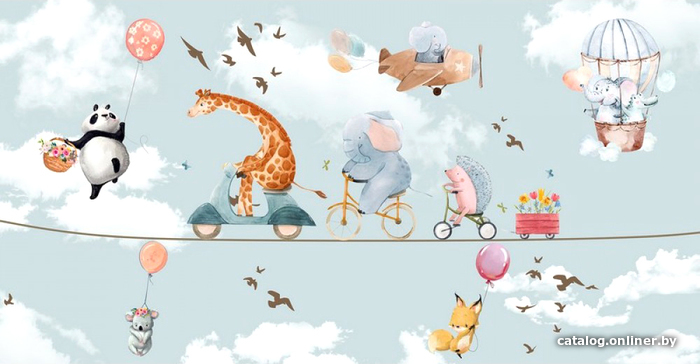 

Фотообои Citydecor Cute&Lovely 1 с защитным покрытием 500x260