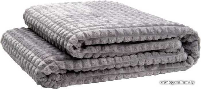 

Плед GoodNight Велсофт Velvet 150/006-CRGN 150x200 см (серый)