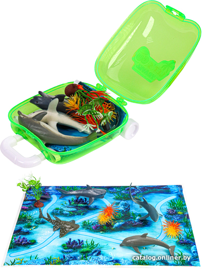 

Набор фигурок Huada Морские животные в чемоданчике - 2 1822515