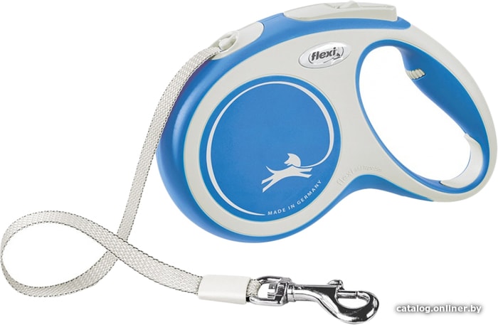 

Поводок-рулетка Flexi New Comfort L Tape 5 м (синий)